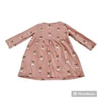 ราคา เดรสแขนยาว H&M ขนาด 6-12 m มือ2 (24127105111)