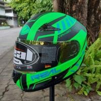 ราคา หมวกกันน็อค REAL รุ่น HORNET VIRAGO สีเขียวด้าน/ดำ (6042419603)