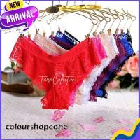 ราคา WOMENS UNDERWEAR SEXY LACE G-STRING PANTS C028 คุณภาพสูง MATERIAL!! (56951279886)