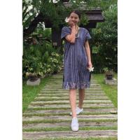 ราคา มินิเดรสทรงกะเหรี่ยงผ้านากา (1798013882)