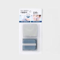 ราคา [Daiso Korea] Puff + Mirror Case กระดาษควบคุมความมัน (150 แผ่น) (28688272506)