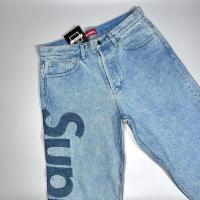 ราคา Supreme insert logo jeans Size 32 พร้อมแท๊ก (16091762180)