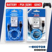 ราคา แบตเตอรี่จอย PS4 Gen2 Gen1 DualShock 4 ✅[2000 mah 3.7 V]✅ แถมสายชาร์จ USB (สินค้าใหม่ NEW) สินค้าพร้อมจัดส่ง (56203070439)