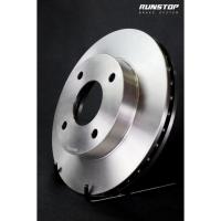 ราคา runstop จานเบรคหน้า แบบเรียบ ขนาดเดิม ตรงรุ่น nissan sunny neo N16 ขนาดจาน 257mm รันสต๊อป brake disc high carbon (26402704314)