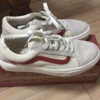 ราคา Vans marshmallow red size38 งาน mirror grade A ✌ (1163260728)