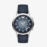 ราคา Emporio Armani นาฬิกาข้อมือผู้ชาย Classic Chronograph Blue Dial Blue รุ่น AR2473 (5435958117)