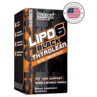 ราคา Nutrex Lipo-6 Black Thyrolean Weight Loss 60 Capsuls พร้อมส่ง ! (15325340124)