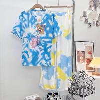 ราคา ชุดเสื้อ พร้อมกางเกง หมีแคร์แบร์(Care Bear) ผ้า COTTON ใส่สบาย (40526575675)