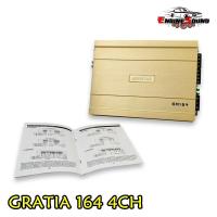 ราคา เพาเวอร์แอมป์ติดรถยนต์ GRATIA รุ่น GA164 4CH CLASS AB สีทอง หรูหรา เครื่องเสียงติดรถยนต์,เพาเวอร์ติดรถยนต์,เพาเวอร์แอมป์ (8046820946)