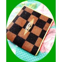 ราคา กระเป๋าสตางค์หนังแท้Wallerรุ่นหนังนูบัคสีน้ำตาลหนังวัว0010 (29711141930)