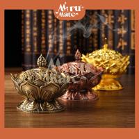 ราคา กระถางกำยาน กระถางธูป โถกำยาน ลายบัวสองชั้น โถใส่กำยาน โถวางกำยาน โถจุดกำยาน วัสดุโลหะ สําหรับตกแต่งบ้าน จุดกำยานไหว้... (24952318284)