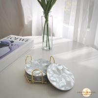 ราคา Coasters in Natural Seashells: แผ่นรองแก้วเปลือกหอยธรรมชาติ (14918117074)