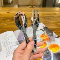 ราคา CODช้อนส้อมเกาหลี ช้อนส้อมจิ๋ว ช้อนส้อมจิ๋วเกาหลี (27223828164)