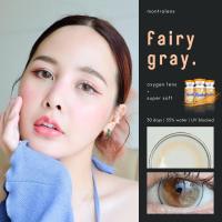 ราคา คอนแทคเลนส์ ขนาดบิ๊กอาย Fairy (Montra) สี : Brown / Gray (27077075560)