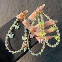 ราคา สูง-จบ สไตล์ที่สวยงามคริสตัลผีเสื้อโซ่โทรศัพท์มือถือประณีตข้อมือผีเสื้อจี้โทรศัพท์มือถือโซ่พวงกุญแจจี้ (53652672212)