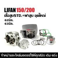 ราคา เสื้อสูบ+ฝาสูบLIFAN150 LIFAN200 เครื่องไลฟาน ลี่ฟาน เสื้อสูบเดิม ฝาสูบครบชุด ฝาเครื่องสูบ LIFAN (27634883970)