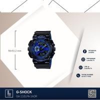 ราคา นาฬิกาข้อมือ Casio รุ่น GA-110LPA-1ADR G-SHOCK นาฬิกาข้อมือผู้ชาย สีดำ/น้ำเงิน (435637650)