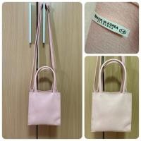 ราคา ส่งต่อ กระเป๋า JIYEONSA สีชมพูพาสเทล ขนาด 6 x 6 นิ้ว (26525929770)