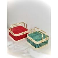 ราคา Tet กระเช้าของขวัญ 24x24x10 ซี่ลวดฟ้าใหญ่ (44801009328)