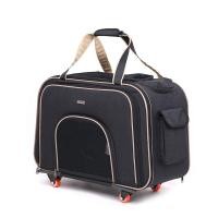 ราคา Dodopet กระเป๋าใส่สัตว์เลี้ยง จุ18กก มี4ล้อ รุ่นNK034 มีที่ลาก ขนาด ก 38X58Xลึก32 ซม (กระเป๋าใส่สุนัข กระเป๋าใส่หมา (3678140952)