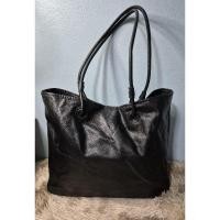 ราคา กระเป๋าช้อปปิ้งสะพายบ่า h&m bags(สีดำ)มือสอง Size:13 (28484805664)