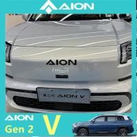 ราคา 2025 Gac Aion v ev/ Gen2 SUV ดัดแปลงโลโก้รถสีดํา Aion ตัวอักษรรถด้านหน้าโลโก้ด้านหลังสติกเกอร์ตกแต่ง (26122559502)