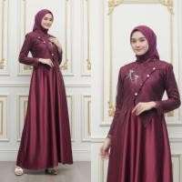 ราคา ชุดซาฮาร่า,โบรเคด Gamis สําหรับงานแต่งงานของผู้หญิง, ผู้ใหญ่จัมโบ้, กํามะหยี่ A-Line, เงาไหล, สบาย, วัยรุ่นทันสมัย (55003513159)