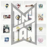ราคา 07/11(แท้/มือ1/มือ2) รวมงานของสะสม BTS TinyTan งานตัวละคร BT21 เข็มกลัด พวงกุญแจ ยาง แสตรป อะคริลิค (27801274100)