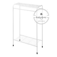 ราคา ราวตากผ้าอเนกประสงค์ขามียางกันรอย กันการลื่นไถล ราวMP ขาเหล็ก แข็งแรง ทนทาน สินค้าพร้อมส่ง imh99 (4004964070)