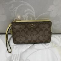 ราคา coach กระเป๋าตังค์ผู้หญิง ของแท้100% (6743840385)