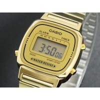 ราคา Casio แท้ นาฬิกาข้อมือ สายสแตนเลส รุ่น LA670WGA-9DF (345395489)
