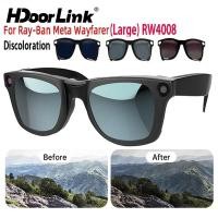 ราคา HdoorLink คลิปโพลาไรซ์สำหรับ Ray-Ban Meta Wayfarer RW4008 ขนาดใหญ่ สามารถเปลี่ยนสีได้ (40165444177)