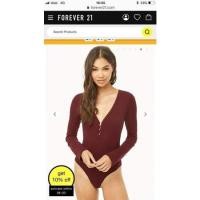 ราคา บอดี้สูทForever21 แท้ 100% (16427535669)