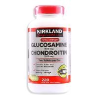 ราคา วิตามินบำรุงกระดูก Kirkland Glucosamine Chondroitin 220เม็ด (7405130736)