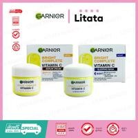 ราคา GANIER Bright Complete Vitamin C การ์นิเย่ ไบร์ท คอมพลีท วิตามิน ซี #DAY & NIGHT 18ml (41651679073)