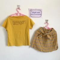 ราคา ชุดเซตกระโปรงเด็ก"มือสอง"สีเหลือง"สภาพดี" (7356720276)