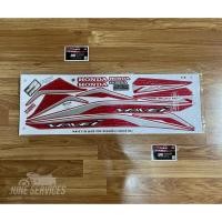 ราคา สติกเกอร์ Wave 110 i รุ่น29 ปี2019 (ล้อแม็กซ์) สีแดง (21504397454)