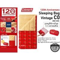ราคา Coleman 120th Aniv. Sleeping Bag Vintage C0#ถุงนอนรุ่นครบรอบ 120 ปี (24859121196)