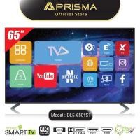 ราคา PRISMA TV 65" DLE-6501ST Android TV สมาร์ททีวี คมชัดระดับ 4K UHD รองรับ | ประกันศูนย์ไทย 3 ปี (20076005032)