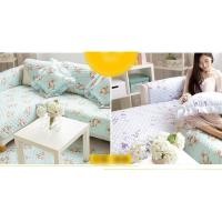 ราคา ผ้าคลุมโซฟาสองด้าน สีฟ้า สีม่วง 70*70 (พนักพิง) - เสื่อโซฟา (29765936437)