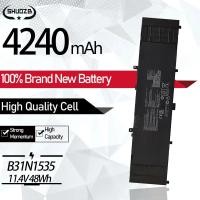 ราคา B31N1535 Laptop Battery For ASUS ZenBook UX310 UX310UA UX310UQ UX410 UX410UA UX410UQ U4000U U400UQ RX310U 3ICP7/60/80 Fr (25133259133)