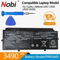 ราคา NOBI 14.4V 50WH 3490MAh FPB0340S FPCBP536แบตเตอรี่ใช้กับ Fujitsu LifeBook U937 U938 U939X CP737634-01แล็ปท็อป (29904301689)