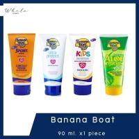 ราคา Whale cosmetic [1หลอด] Banana Boat Sunscreen Lotion SPF50+/PA++++ 90ml. (25091294179)
