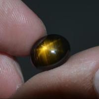 ราคา พลอยสตาร์บุษราคัมดิบ ไม่เผา (1024382275)