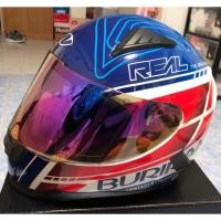 ราคา ขาย หมวกกันน็อก real ลายlimited สโมสรบุรีรัมย์ มือ1 (1763822347)