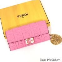 ราคา ของแท้100% ราคาถูก New Fendi wallet on chian (3872783724)