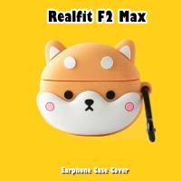 ราคา Fast ShipmentFor Realfit F2 Max Case Casing Soft Silicone Creative Cartoon Headphone Case Cover (28636917387)