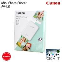 ราคา Canon Mini Photo Printer PV-123 iNSPiC เครื่องพิมพ์ภาพขนาดพกพา ประกันศูนย์ 1 ปี (27151823071)