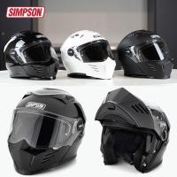 ราคา หมวกกันน็อก SIMPSON HELMET - MOD BANDIT เปิดคาง ทรงสวย clubstyle harley davidson (26001406279)