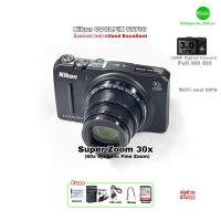 ราคา Nikon COOLPIX S9700 Digital Camera WiFi GPS 30X Lens 60X Dynamic Fine Zoom 16MP Full HD 60i มือสองสภาพสวย Used Mint (29560514131)
